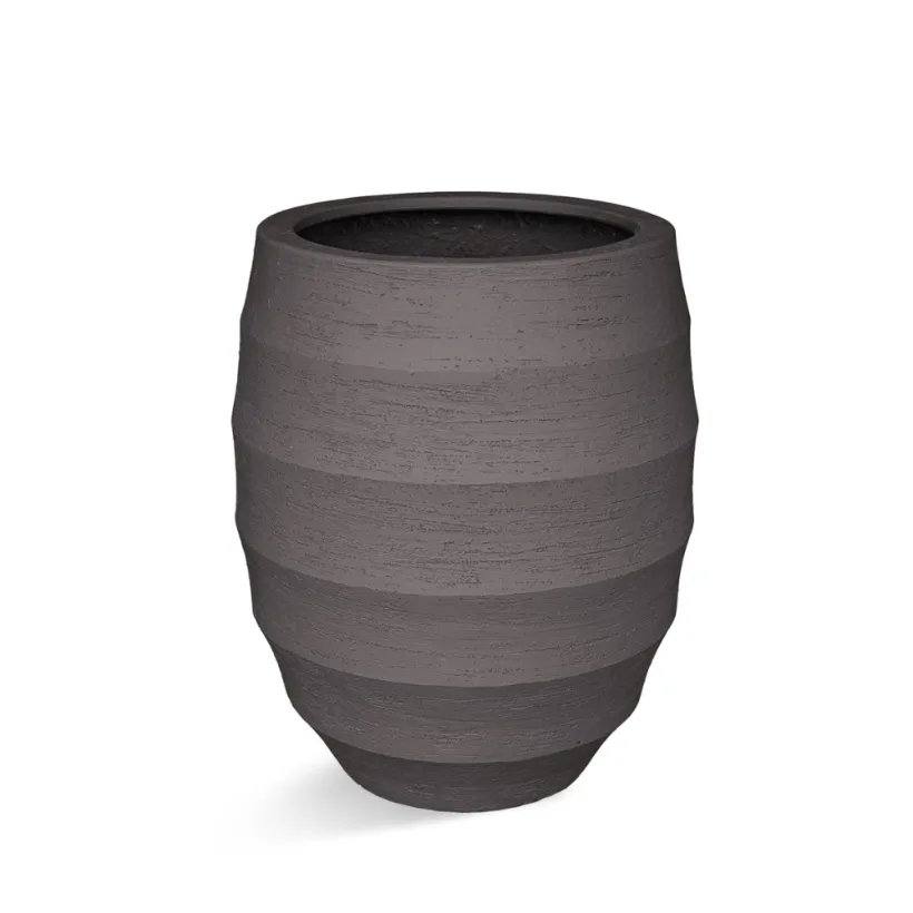 Bordo Tall Balloon Ash Brown — dizajnerska ukrasna tegla, Le Papillon