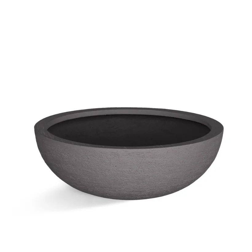 Terreno Bowl Ash Brown — dizajnerska ukrasna tegla, Le Papillon