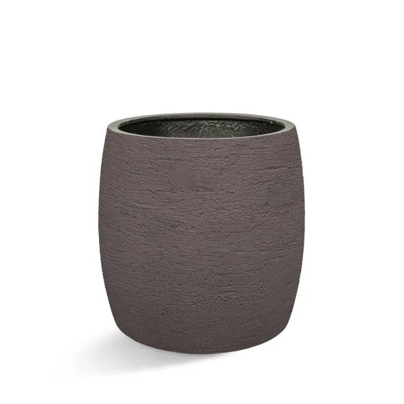 Terreno Modern Pot Ash Brown — dizajnerska ukrasna tegla, Le Papillon